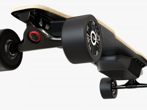 Skateboard elettrico 01 Modello 3D
