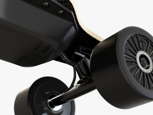 Electric skateboard 01 Modelo 3D
