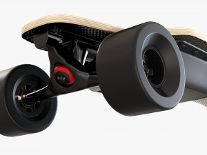 Electric skateboard 01 Modelo 3D