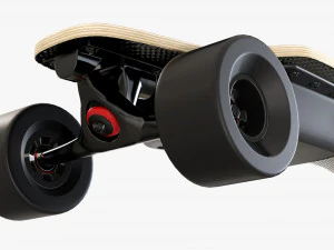 Skateboard elettrico 01 Modello 3D