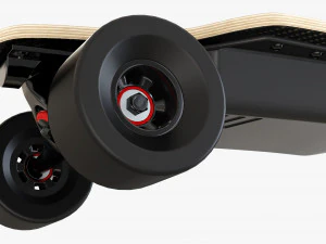 Skateboard elettrico 01 Modello 3D