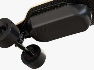 Electric skateboard 01 Modelo 3D