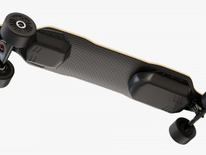 Electric skateboard 01 Modelo 3D