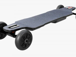 Skateboard elettrico 02 Modello 3D
