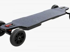 Skateboard elettrico 02 Modello 3D