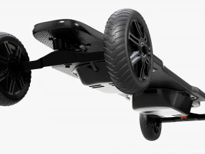 Skateboard elettrico 02 Modello 3D