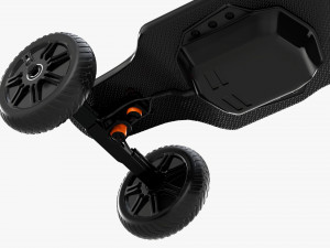 Electric skateboard 02 Modelo 3D