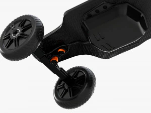 Skateboard elettrico 02 Modello 3D