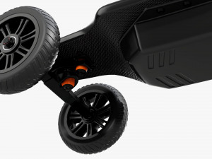 Electric skateboard 02 Modelo 3D