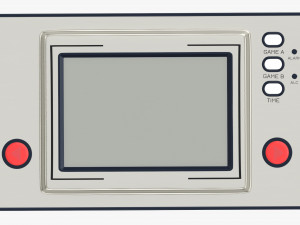 Electronic game and watch Modelo 3D