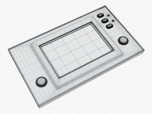 Electronic game and watch Modelo 3D