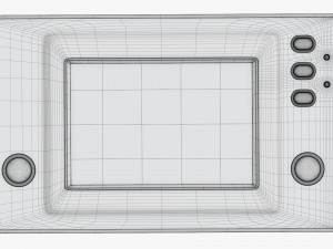Electronic game and watch Modelo 3D