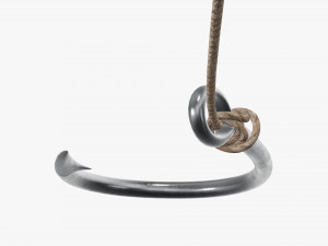 Fishing hook with line 3D Модель