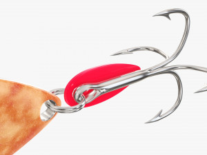 Fishing spinner 3D 模型