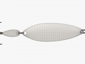 Fishing spinner 3D 模型