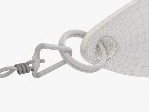 Fishing spinner 3D Model