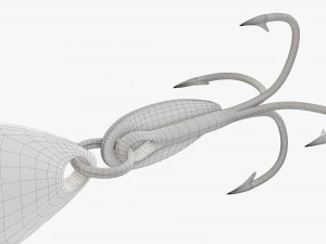 Fishing spinner 3D Model