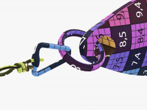 Fishing spinner 3D Model