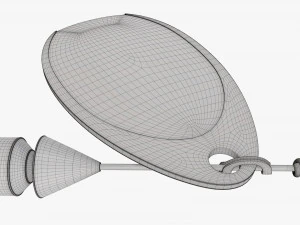 Fishing spinner bait 01 3D Model