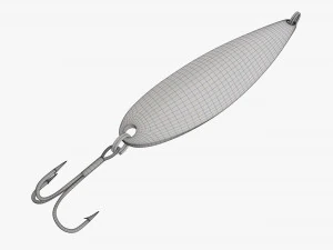 Fishing spoon bait 05 3D Model