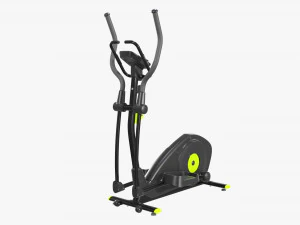Fitness elliptical cross trainer 3D Model