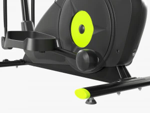 Fitness elliptical cross trainer 3D Model