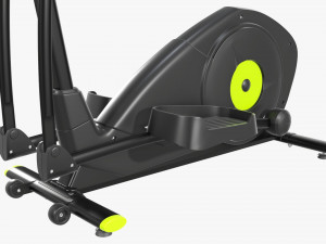 Fitness elliptical cross trainer Model 3D