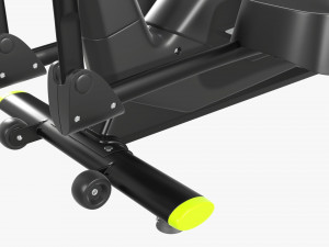 Fitness elliptical cross trainer Model 3D