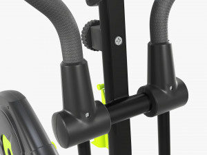 Fitness elliptical cross trainer Model 3D