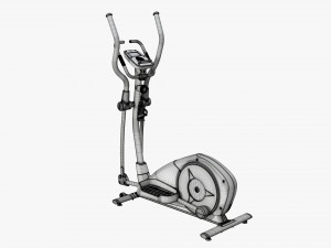 Fitness elliptical cross trainer Model 3D