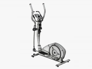 Fitness elliptical cross trainer 3D Model