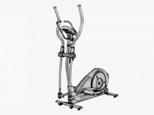 Fitness elliptical cross trainer Model 3D