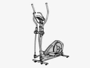 Fitness elliptical cross trainer 3D Model