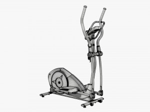 Fitness elliptical cross trainer Model 3D