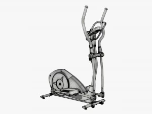 Fitness elliptical cross trainer 3D Model
