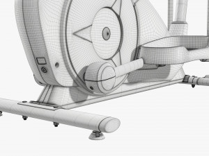 Fitness elliptical cross trainer Model 3D