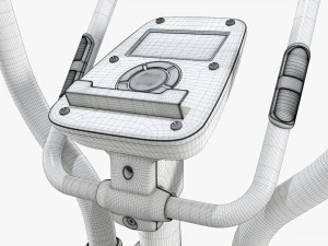 Fitness elliptical cross trainer 3D Model