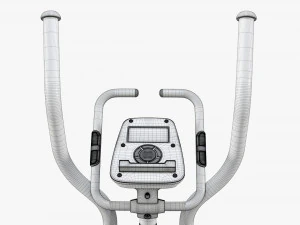 Fitness elliptical cross trainer 3D Model