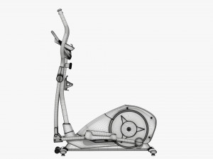 Fitness elliptical cross trainer Model 3D