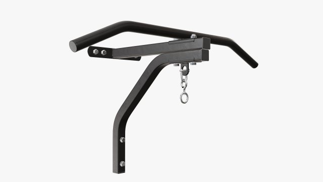 Fitness pull-up bar 01 3D Model .c4d .max .obj .3ds .fbx .stl .blend 