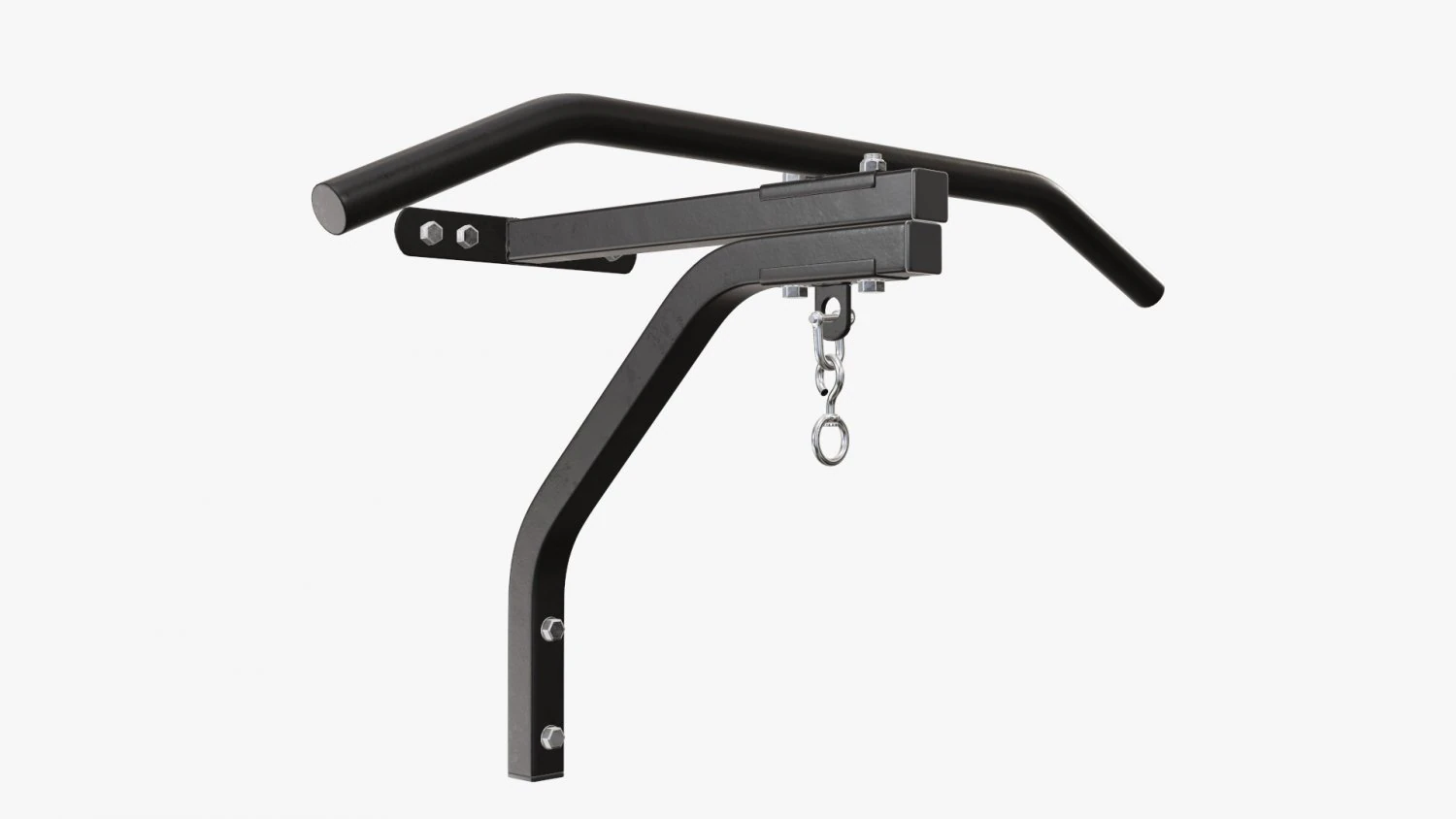 Fitness pull-up bar 01 3D Model .c4d .max .obj .3ds .fbx .stl .blend 
