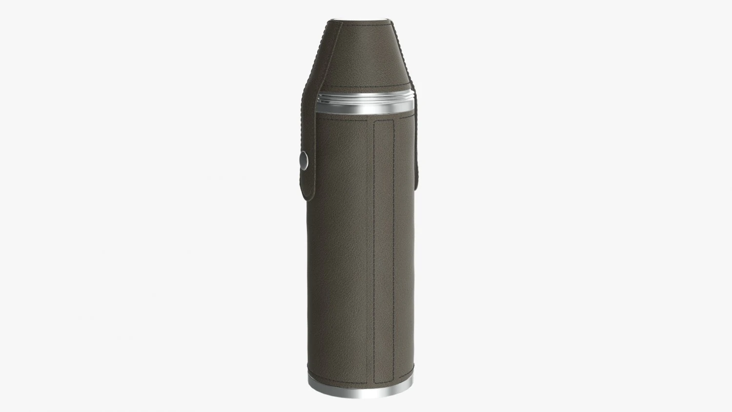 Flask glasses leather cover 3D Model .c4d .max .obj .3ds .fbx .stl .blend