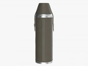 Flask glasses leather cover 3D Model