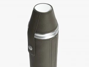 Flask glasses leather cover 3D Model