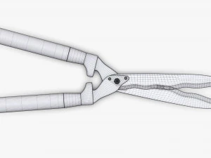 Garden scissors 3D Model