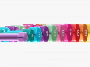 mancuernas hexagonales Modelo 3D