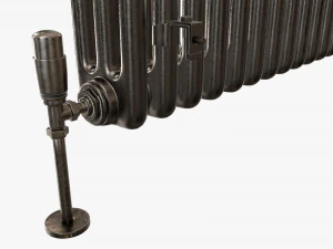 Horizontal column bare radiator 01 3D Model