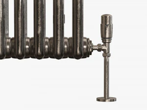 Horizontal column bare radiator 01 3D Model