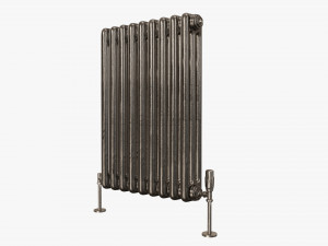 Horizontal column bare radiator 03 Modelo 3D