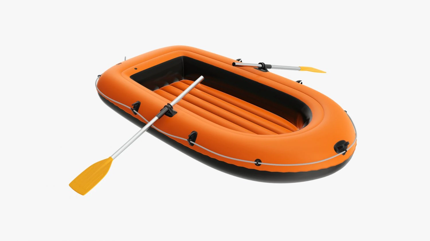 Inflatable boat 04 3D Model .c4d .max .obj .3ds .fbx .stl .blend 